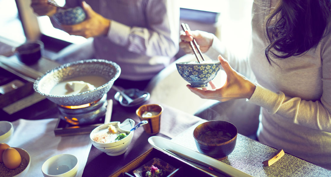 朝食
