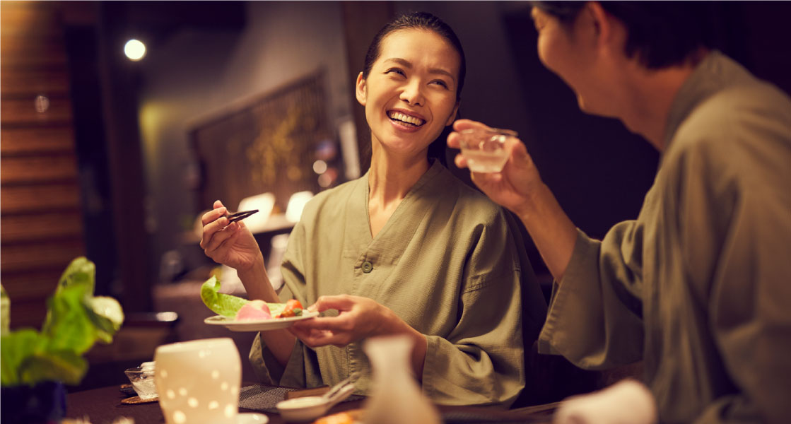 夕食